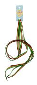 48 X GREEN/RED/YELLOW THICK SHOE LACES (12/288)