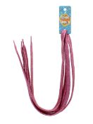 48 X METALLIC GLITTER PINK THICK SHOE LACES (12/288)