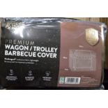 JOB LOT OF 12 PREMIUM WAGON TROLLEY BARBECUE COVER GREY FURNITURE COVER MASSIVE RE SALE POTENTIAL