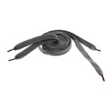 48 X GRAY THICK SHOE LACES (12/252)