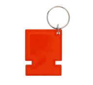 1000 X COMPUTER SHAPED KEYCHAIN-RED (1000)*NBC*