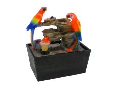 32 X TABLE WATERFALL BATTERY ORANGE PARROT (0/32)