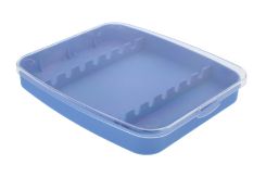 200 X CAKE DECORATING STORAGE CAKE BLUE (15)(40)(55)