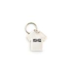 1000 X T-SHIRT SHAPED KEY CHAIN-WHITE (1000)*NBC*
