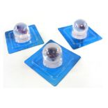 135 X MARBLE BALL DECORATION PURPLE STONE (0/45)