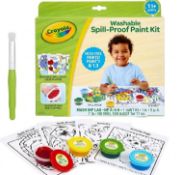 40 X NEW CRAYOLA SPILL PROOF WASHABLE PAINT SET