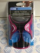 480 X NEW METALLIC DRINK HOLDER PINK