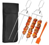 5PCS BARBEQUE SKEWER WITH COVER RRP £35