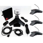 POLYCOM UNIFIED 360 PANORAMIC VIDEO CONFERENCE STATION SYSTEM + 3PCS POLYCOM HDX MIC RRP £4800