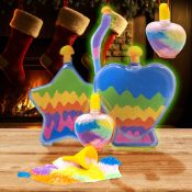 65 X SAND ART KIT BOTTLES FUNNEL KIDS CREATIVE CRAFT TOY - RRP £325