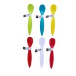 36 X ZAK EGG SPOON 12.5 CM ASST (12/36)