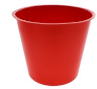350 X PLANT POT RED- MEDIUM