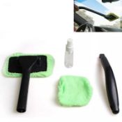 X40 PACK OF WINDSCREEN WONDER CLEAN & SHINE 16" REMOVABLE HANDLE SWIVEL HEAD