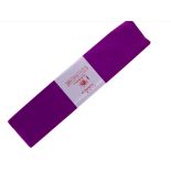 200 X CREPE PAPER PURPLE-PAARS-50X250CM
