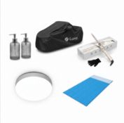 PALLET OF HOME DECOR, WINDOW FILM, CLEANING TOOLS, CLOTHING & VACUUM - RRP £3175.98
