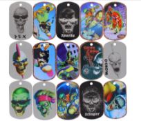 6000 X ASSORTED METAL DOG TAGS