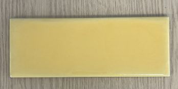 90 BXS BUXTON VINTAGE YELLOW METRO WALL TILES 7.5X20CM.