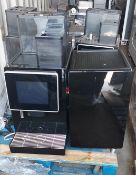 1 X FRANKE A800 WITH MILK FRIDGE LARGE COFFEE BEAN 2 CUP