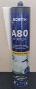 BOSTIK A80 ACRYLIC DECORATORS CAULK X 48