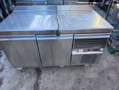 FOSTERS COUNTERTOP 2 DOOR DELI DISPLAY FRIDGE CATERING TRADE EXPORT