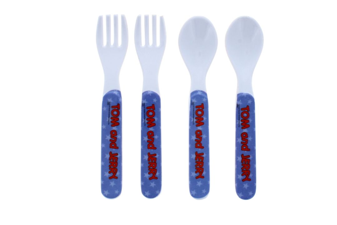 125 X TOM & JERRY - 4PC CUTLERY SET