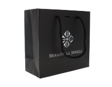 144 X GIFT BAG BLACK