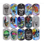 6000 X ASSORTED METAL DOG TAGS
