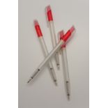4000 X BALLPEN FROSTY ASSTD RED