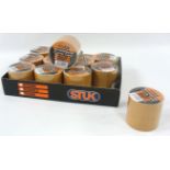 48 X WATERPROOF CLOTH TAPE 50MM/4.5M BEIGE