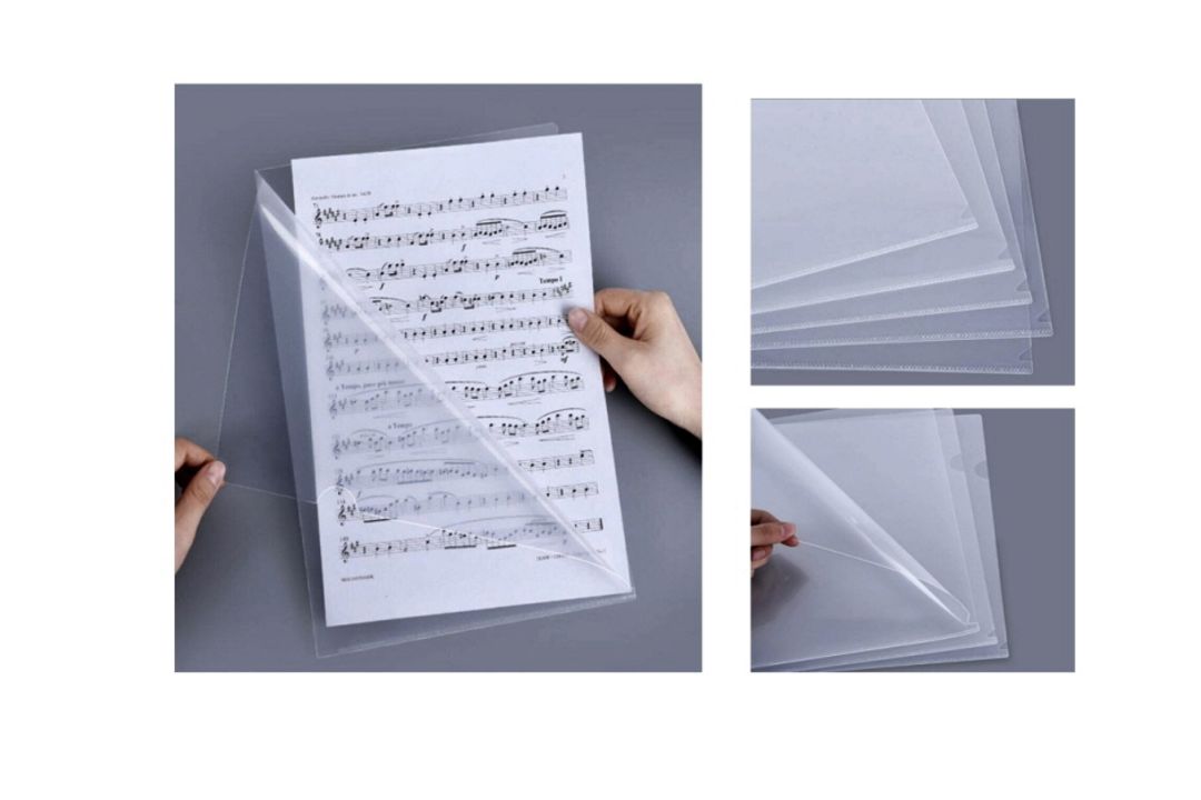 1200 X A4 FILE COVER CLEAR - Image 1 of 3