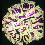 2000 X ALPHABETS STICKERS AST