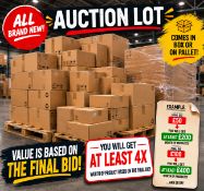BRAND NEW PALLET / BOXED STOCK – GUARANTEED 4X VALUE!