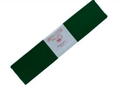 200 X CREPE PAPER DARK GREEN-50X250CM
