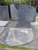 20TON EXCAVATOR VANDEL GAURDS WINDOW PROTECTORS IN CAGE