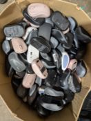 LARGE JOB LOT OF APPROX 100+ LOGITECH WIRELESS COMPUTER MICE – MIXED MODELS & COLOURS (NO RECEIVERS)