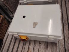HEATING WIRE ELECTRIC BOX JBK5-500 TRANSFORMER - AC220V - NEW, UNFINISHED, NO BOX