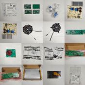 QUANTITY BRAND NEW ELECTRONIC PARTS BOARDS PCB DISPLAYS INDUCTORS CANDY RRP £792