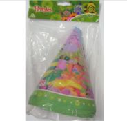 240 X FIMBLES 8 PARTY CONE HAT