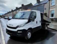 **(ONLY 103K MILEAGE)** 2016 IVECO DAILY 35C13 2.3 DIESEL MANUAL CAB WHITE