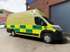 2018 FIAT DUCATO L4 EXTRA HIGH ROOF 2.3 MULTIJET EX-AMBULANCE – EURO 6