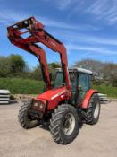 MASSY FERGUSON 5455 WITH QUICKIE LOADER
