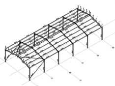 75X30X13 STEEL SHED – FULL PURLINS – UK‑BASED – HEAVY‑DUTY CLEAR‑SPAN BUILDING