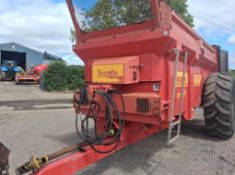 2018 TEAGLE TITAN 9 REAR DISCHARGE DUNG SPREADER