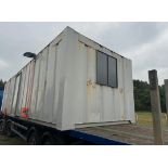 30FT X 10FT SITE OFFICE CABIN – PORTABLE OFFICE / WELFARE UNIT / STORAGE CABIN