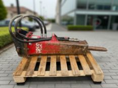 2014 SOCOMEC DMS 300 HYDRAULIC BREAKER FOR 4–6T EXCAVATOR