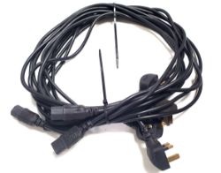 120 X REWIRABLE POWER CONNECTOR 3PIN W/ PLUG 3M
