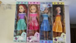 55 PC FAIRY TALE PRINCESS DOLS