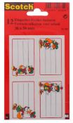 300 X 3M-SET OF 12 NOTEBOOK STICKERS