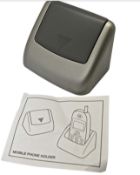 252 X PHONE HOLDER SLIVER PLASTIC