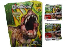 15 X 25PK DINO ALBUM & 50 STICKERS -SPANISH